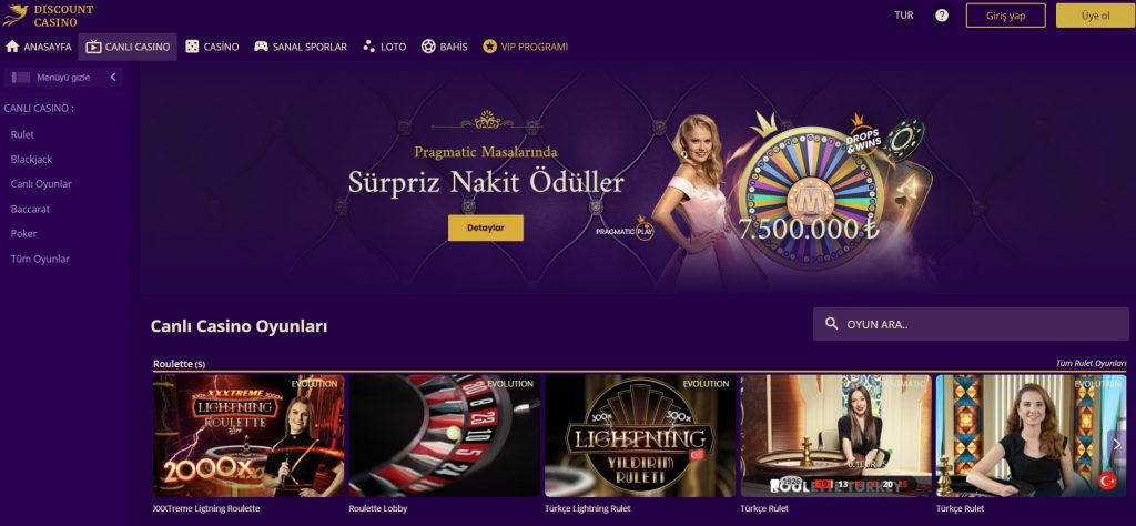 Discountcasino357 Casino Oyunları